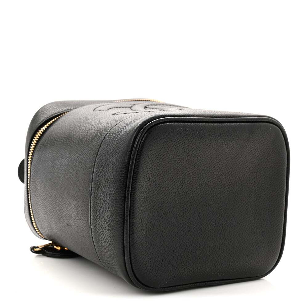 Chanel Caviar Vanity Cosmetic Case #236223C13B - Picture 4 of 11